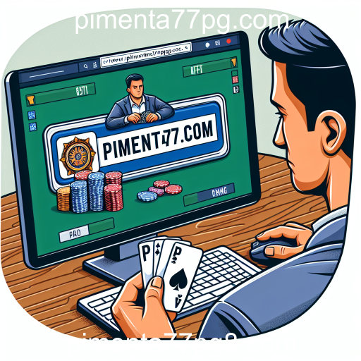 A Emoção do Poker Online no Pimenta77pg